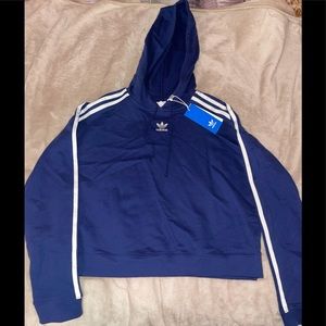 Adidas cropped hoodie